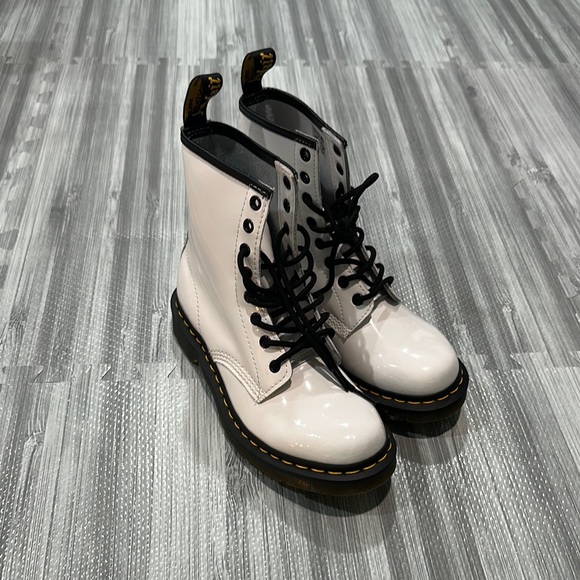 Dr. Martens Shoes - Dr. Martens Women's White Boots